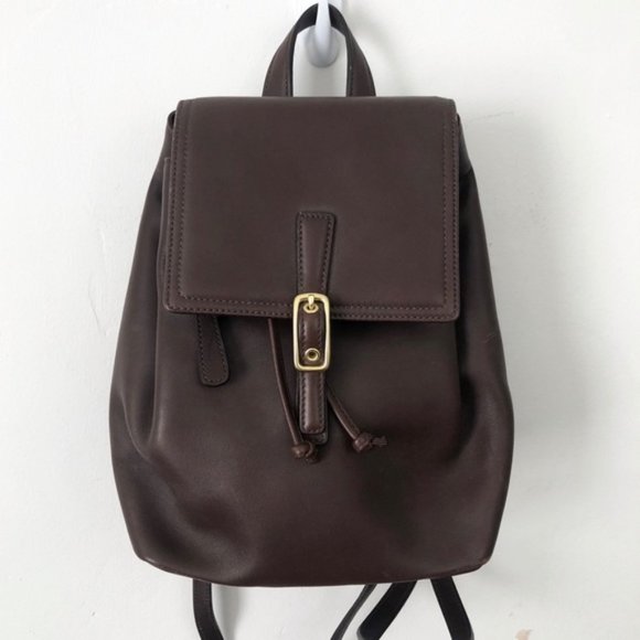 Coach Legacy Backpack Book Bag Leather - Picture 2 of 8